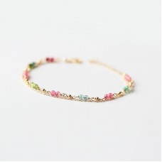 Tourmaline Double Layer Bracelet