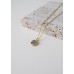 14k gold plated Gem Stone Necklace 