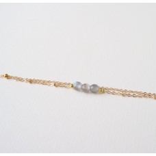 Labradorite Beads Anklets