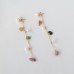 Pearl Tourmaline stone Earrings 