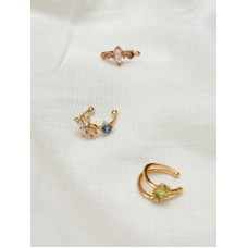 Olivine ear cuff 
