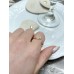 Olivine &Topas Ring