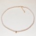 Classic Gold bead Pearl Necklace 